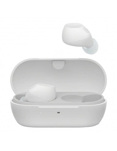 Auriculares sony wf - c710n inalambrico blanco