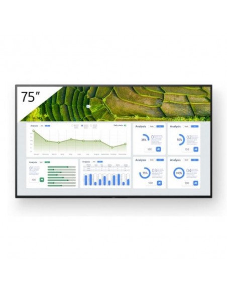 Monitor sony professional bravia 75 pulgadas 4k uhd