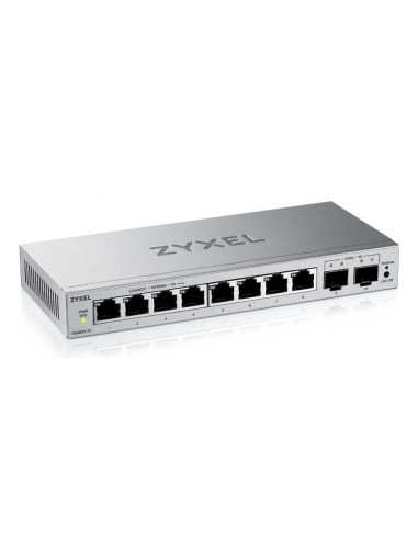 Switch 10 puertos zyxel gs1200 - 10v3 8xgbe 2xsfp