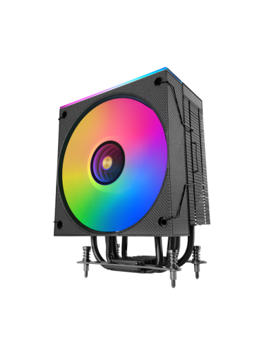 Ventilador disipador cpu mars gaming mcpulcd argb 120mm negro