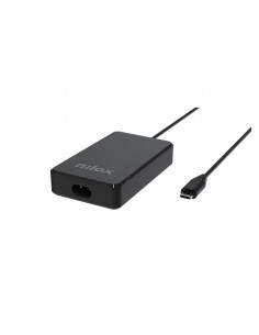 Cargador gan nilox para portatil 90w usb tipo c