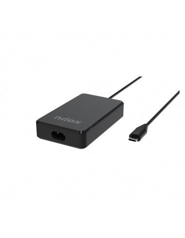 Cargador gan nilox para portatil 90w usb tipo c