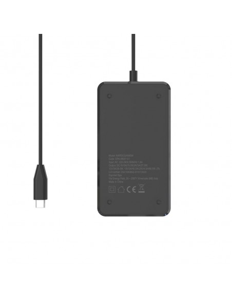 Cargador gan nilox para portatil 90w usb tipo c