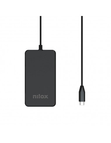 Cargador gan nilox para portatil 90w usb tipo c