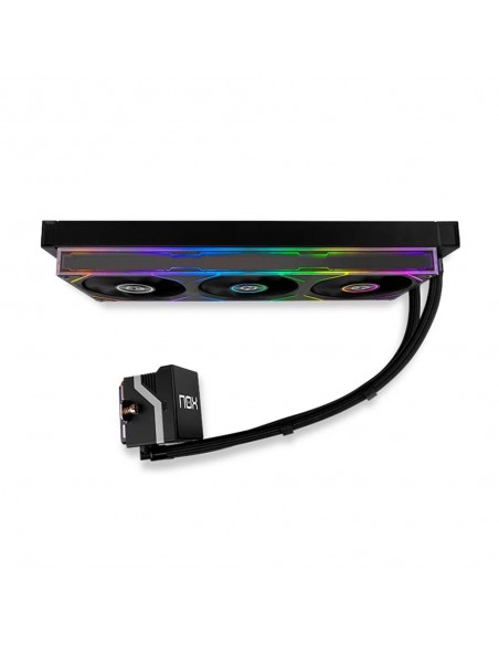 Kit refrigeracion liquida nox hummer m - 360 lcd argb 3x 120mm negro
