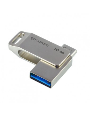 Memoria usb 3.2 - usb tipo c goodram 16b oda3 plata