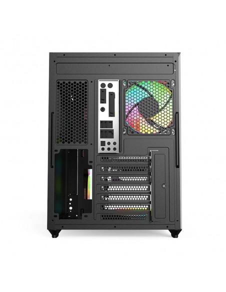 Caja ordenador gaming xc - 800 pro matx argb cristal templado negra Caja ordenador gaming xc - 800 pro matx argb cristal templado negra