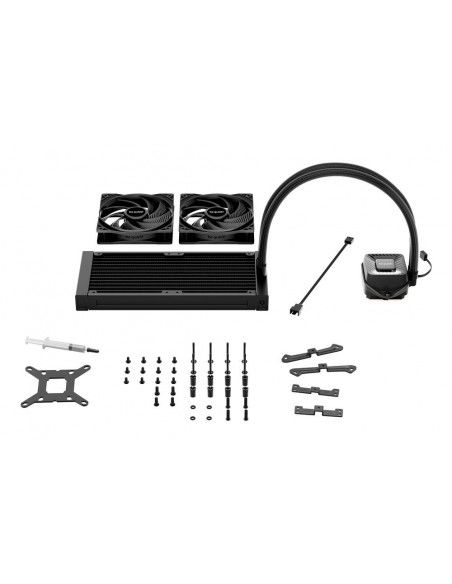 Kit refrigeracion liquida be quiet! pure loop 3 2x 120mm negro Kit refrigeracion liquida be quiet! pure loop 3 2x 120mm negro