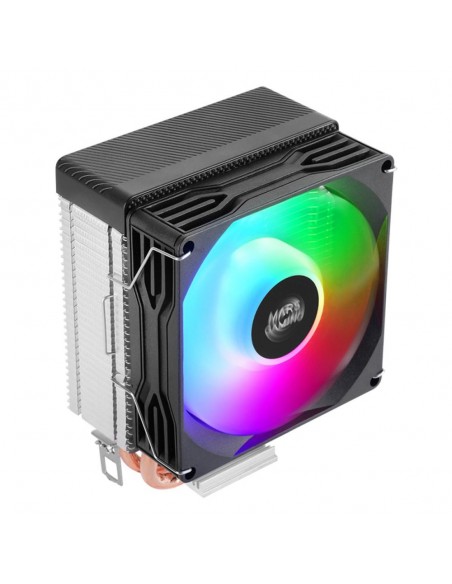 Ventilador disipador cpu mars gaming mcpux2 frgb 90mm negro