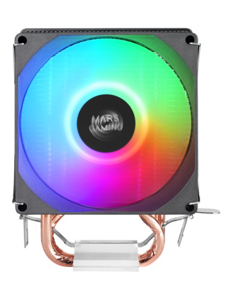 Ventilador disipador cpu mars gaming mcpux2 frgb 90mm negro Ventilador disipador cpu mars gaming mcpux2 frgb 90mm negro