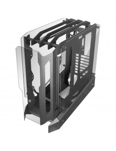 Caja ordenador mars gaming mcedge atx cristal templado negro