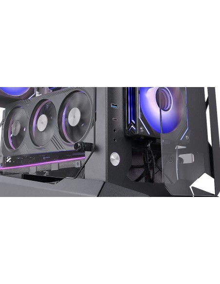 Caja ordenador mars gaming mcedge atx cristal templado negro Caja ordenador mars gaming mcedge atx cristal templado negro
