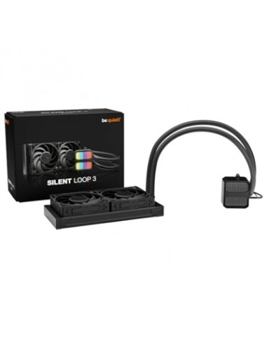 Kit refrigeracion liquida be quiet! silent loop 3 2x 120mm negro