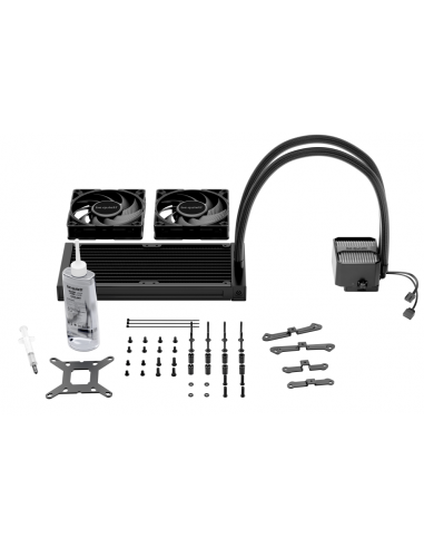 Kit refrigeracion liquida be quiet! silent loop 3 2x 120mm negro