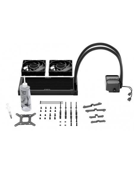 Kit refrigeracion liquida be quiet! silent loop 3 2x 120mm negro Kit refrigeracion liquida be quiet! silent loop 3 2x 120mm negro