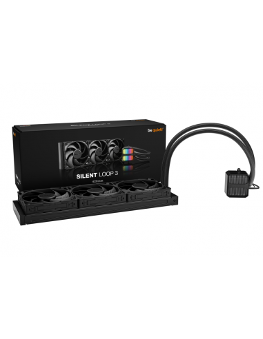 Kit refrigeracion liquida be quiet! silent loop 3 3x 140mm negro