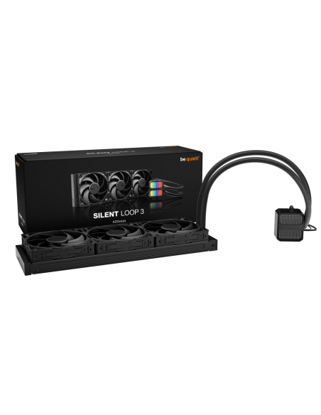 Kit refrigeracion liquida be quiet! silent loop 3 3x 140mm negro Kit refrigeracion liquida be quiet! silent loop 3 3x 140mm negro