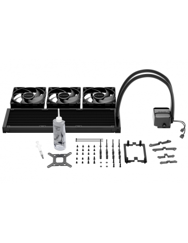 Kit refrigeracion liquida be quiet! silent loop 3 3x 140mm negro