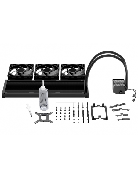 Kit refrigeracion liquida be quiet! silent loop 3 3x 140mm negro Kit refrigeracion liquida be quiet! silent loop 3 3x 140mm negro
