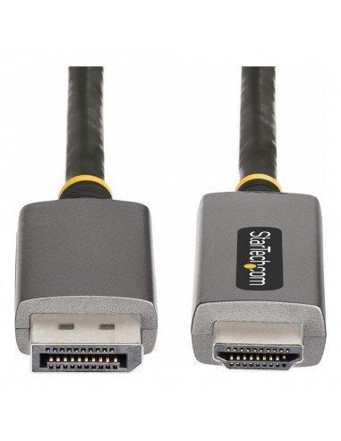 Cable displayport a hdmi 8k startech 2m - macho - macho - gris