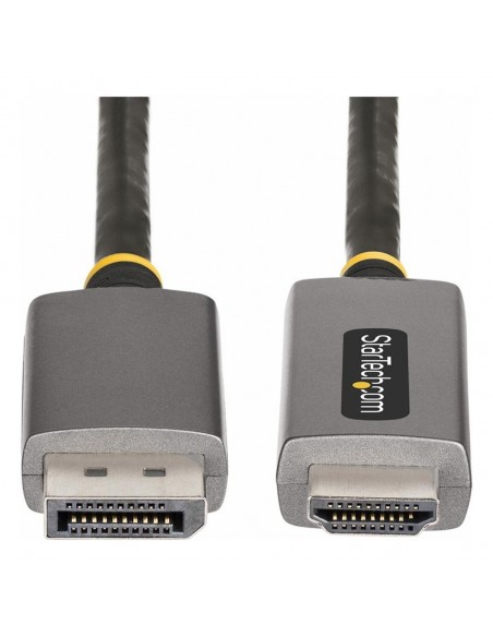 Cable displayport a hdmi 8k startech 2m - macho - macho - gris