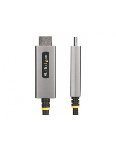 Cable displayport a hdmi 8k startech 2m - macho - macho - gris