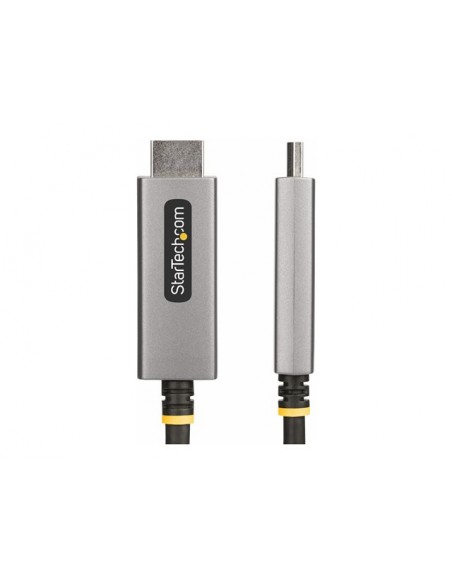 Cable displayport a hdmi 8k startech 2m - macho - macho - gris Cable displayport a hdmi 8k startech 2m - macho - macho - gris
