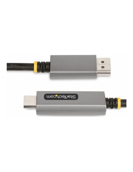 Cable displayport a hdmi 8k startech 2m - macho - macho - gris Cable displayport a hdmi 8k startech 2m - macho - macho - gris