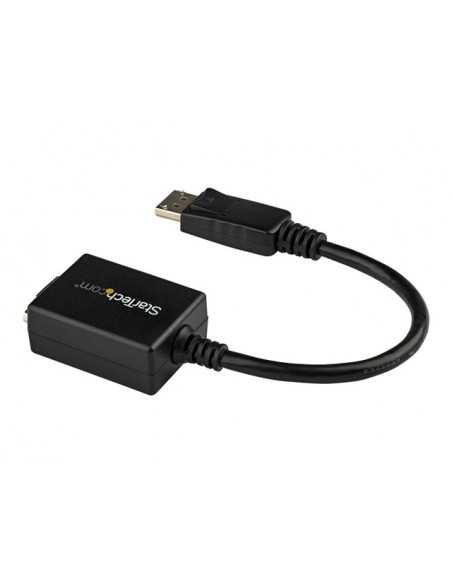 Adaptador displayport a vga startech 28cm - macho - hembra - negro Adaptador displayport a vga startech 28cm - macho - hembra - negro
