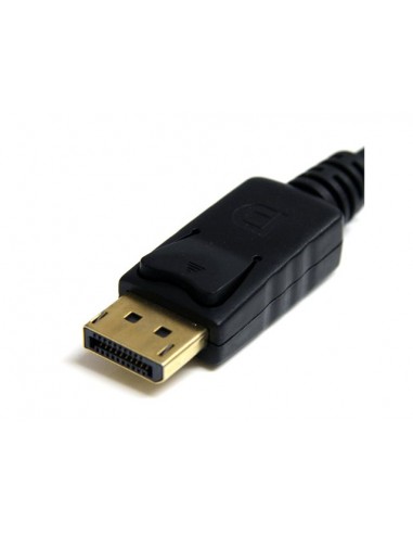 Adaptador displayport a vga startech 28cm - macho - hembra - negro