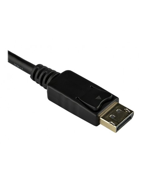 Adaptador displayport a vga startech 28cm - macho - hembra - negro Adaptador displayport a vga startech 28cm - macho - hembra - negro