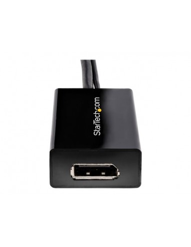 Adaptador dvi a displayport - usb 2.0 startech macho - hembra - negro
