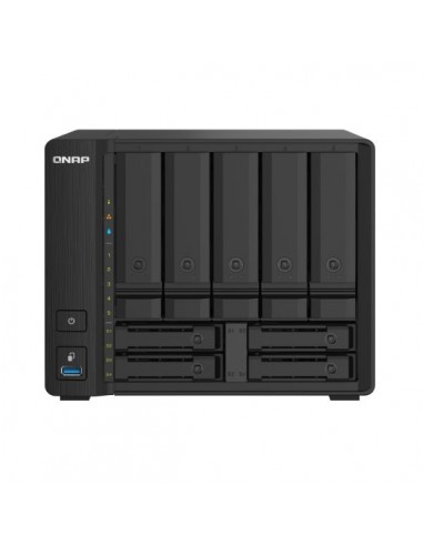 Servidor nas qnap ts - 932px - 4g 9 bahias 4gb gigabit ethernet