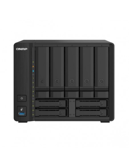 Servidor nas qnap ts - 932px - 4g 9 bahias 4gb gigabit ethernet