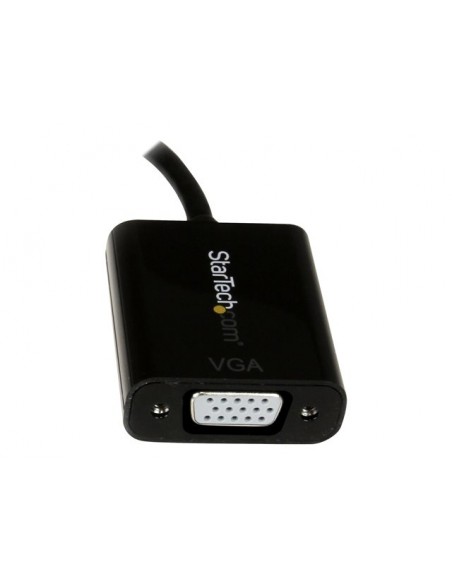 Cable displayport a vga startech 10cm - macho - hembra - negro Cable displayport a vga startech 10cm - macho - hembra - negro
