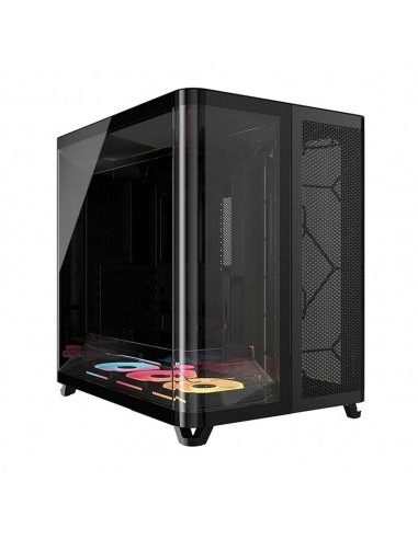 Caja ordenador corsair air 5400 rs - r argb atx cristal templado negra