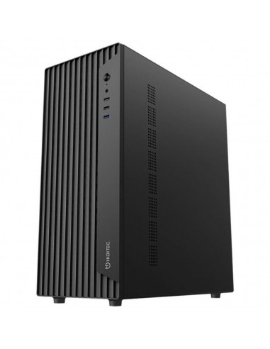Caja ordenador hiditec blok 3.0 atx negra + fuente 500w
