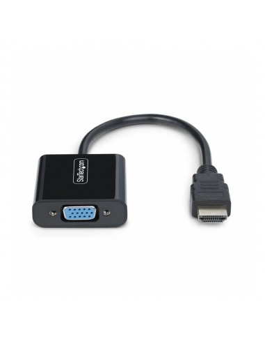 Adaptador hdmi a vga startech 18.95cm - macho - hembra - negro