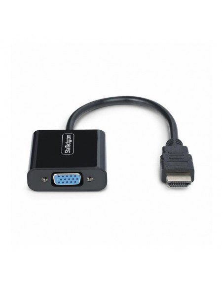 Adaptador hdmi a vga startech 18.95cm - macho - hembra - negro