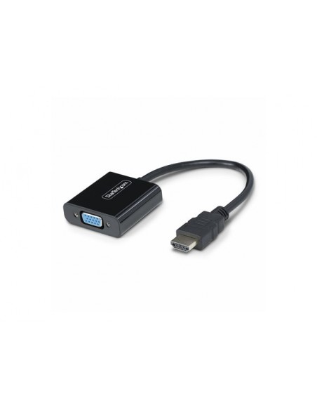 Adaptador hdmi a vga startech 18.95cm - macho - hembra - negro Adaptador hdmi a vga startech 18.95cm - macho - hembra - negro