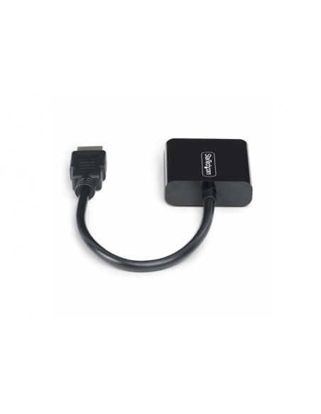 Adaptador hdmi a vga startech 18.95cm - macho - hembra - negro Adaptador hdmi a vga startech 18.95cm - macho - hembra - negro
