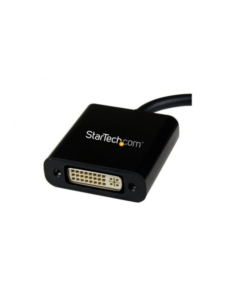 Adaptador mini dp a dvi startech 17cm - macho - hembra - negro Adaptador mini dp a dvi startech 17cm - macho - hembra - negro
