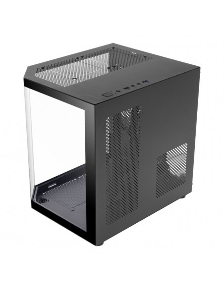 Caja ordenador mars gaming mc3tlite matx rgb cristal templado negro Caja ordenador mars gaming mc3tlite matx rgb cristal templado negro