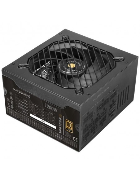 Fuente alimentacion mars gaming mpb1200psi atx 1200w negra