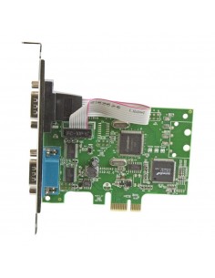 Tarjeta red startech pex2s1050 2x rs232 pci express