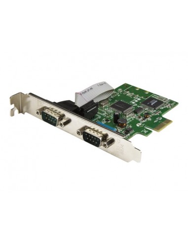 Tarjeta red startech pex2s1050 2x rs232 pci express