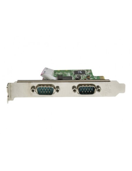 Tarjeta red startech pex2s1050 2x rs232 pci express