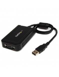 Adaptador usb a vga startech macho - hembra - negro