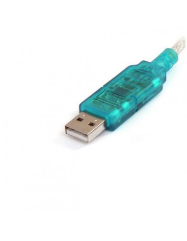 Cable db9 a usb tipo a startech 0.9m - macho - macho - gris