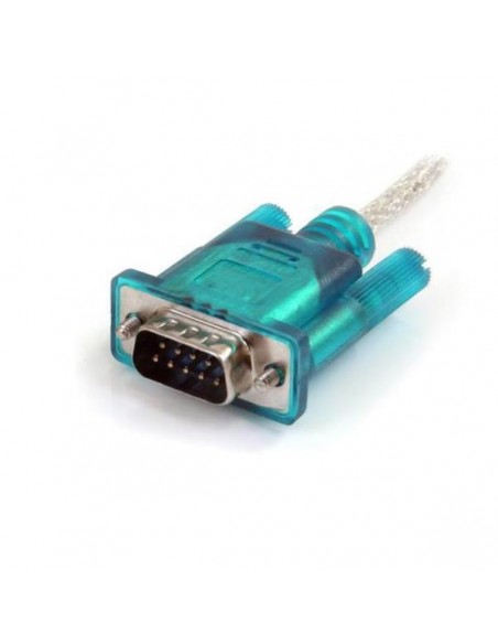 Cable db9 a usb tipo a startech 0.9m - macho - macho - gris